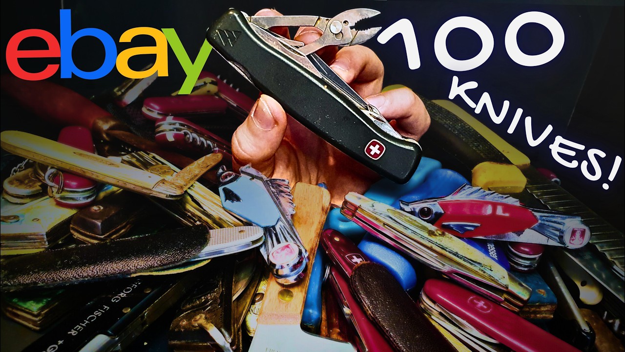 100 ножей с eBay за 250 долларов... Что я получил?