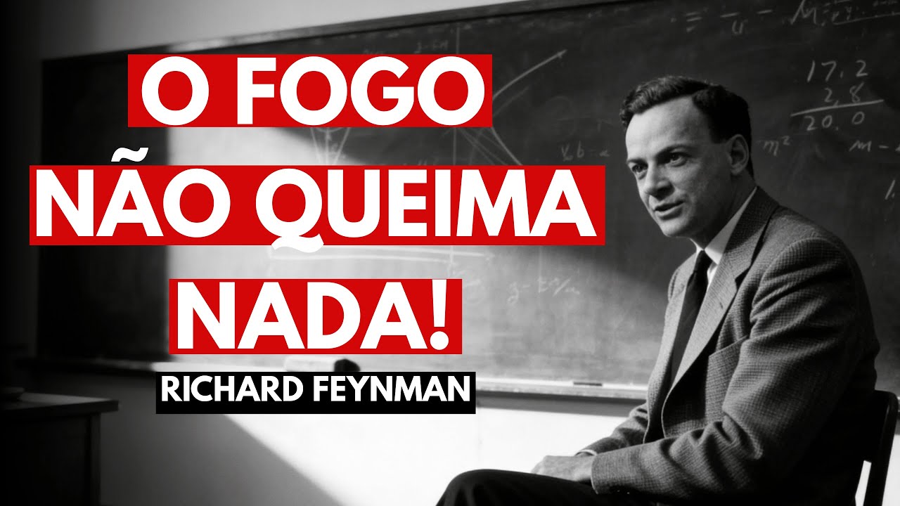 O Que Realmente Acontece Quando Algo QUEIMA? A resposta de Feynman vai DESTRUIR sua realidade