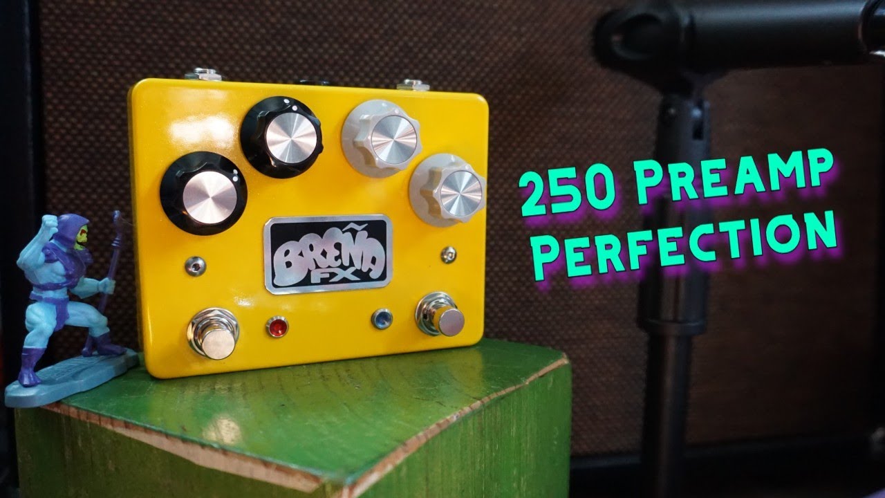 The Double Driver by Breña FX - Vintage Preamp 250 / Distortion Plus Combo