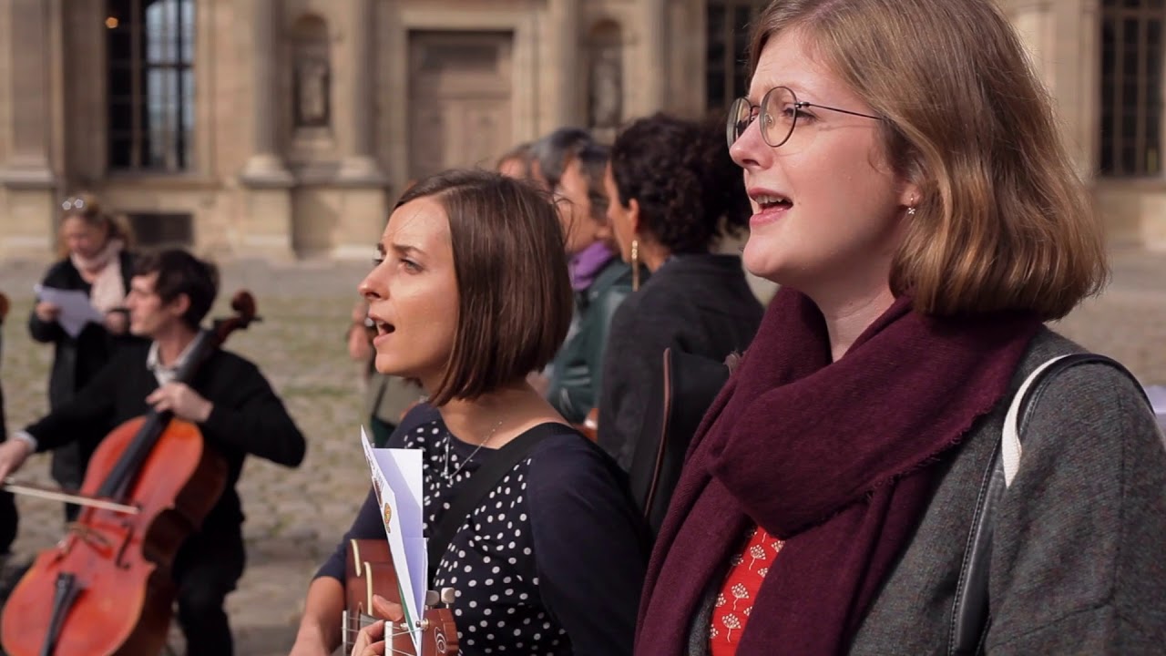Violeta PARRA - Hommage à Paris, France - 4 octobre 2017 - Run run se fue pal' norte