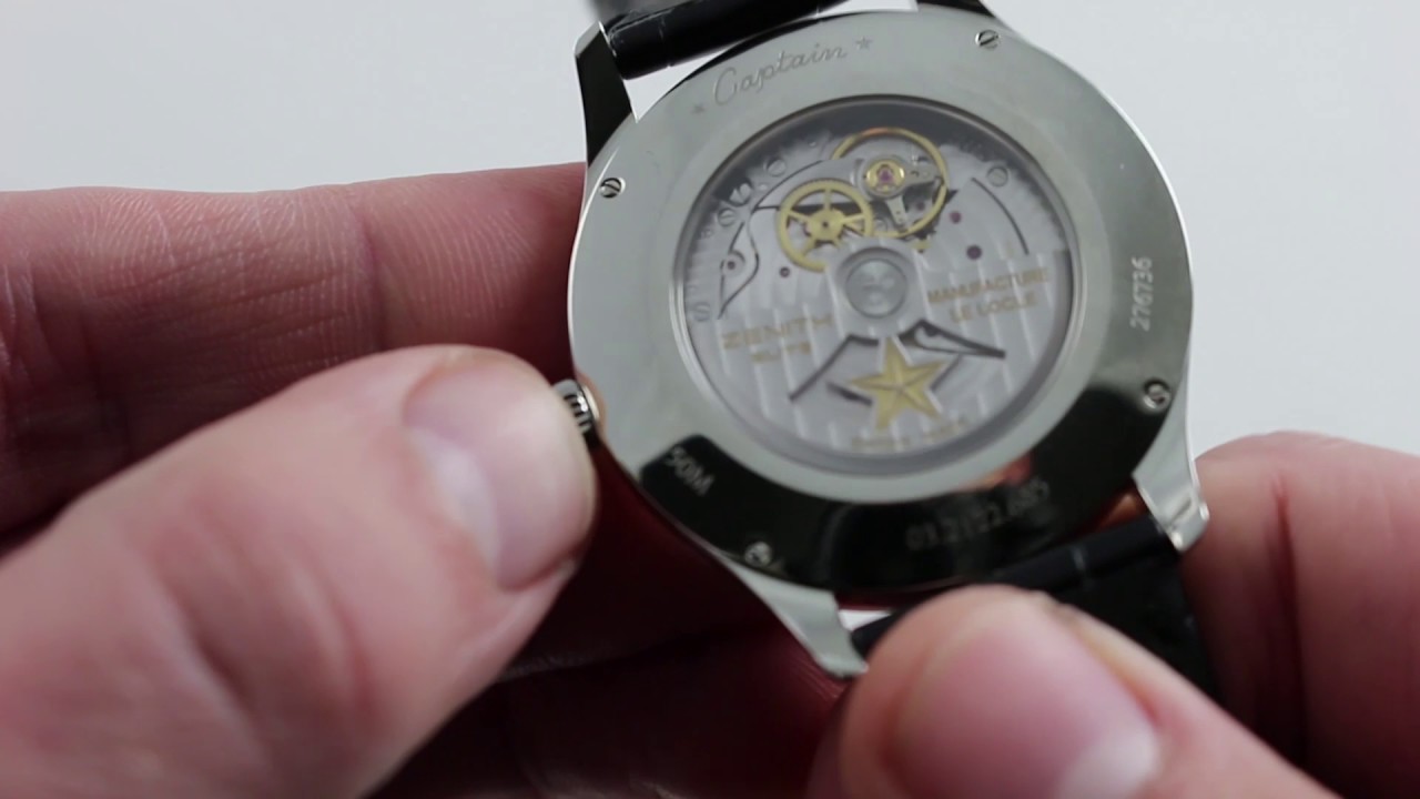 Zenith Elite Reserve de Marche Luxury Watch Review