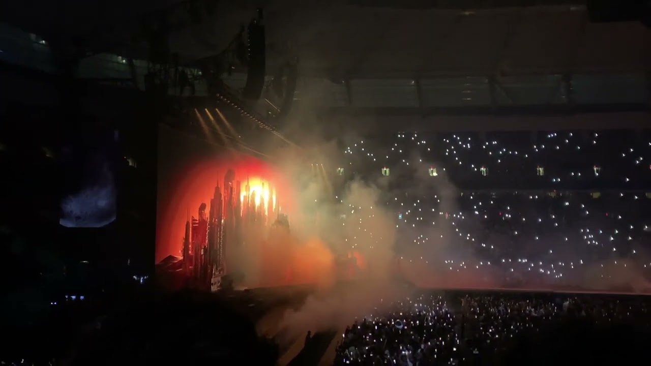 The Weeknd: Intro + Alone Again Live - After Hours Til Dawn Tour in Vancouver, BC @  BC STADIUM