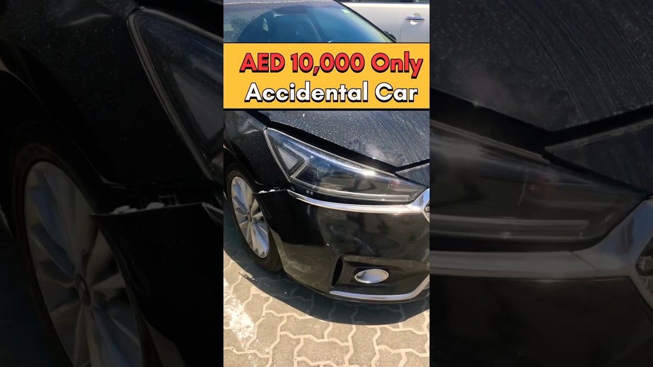 Damaged accidental cars for sale in Dubai Sharjah UAE#shortsvideo #shorts