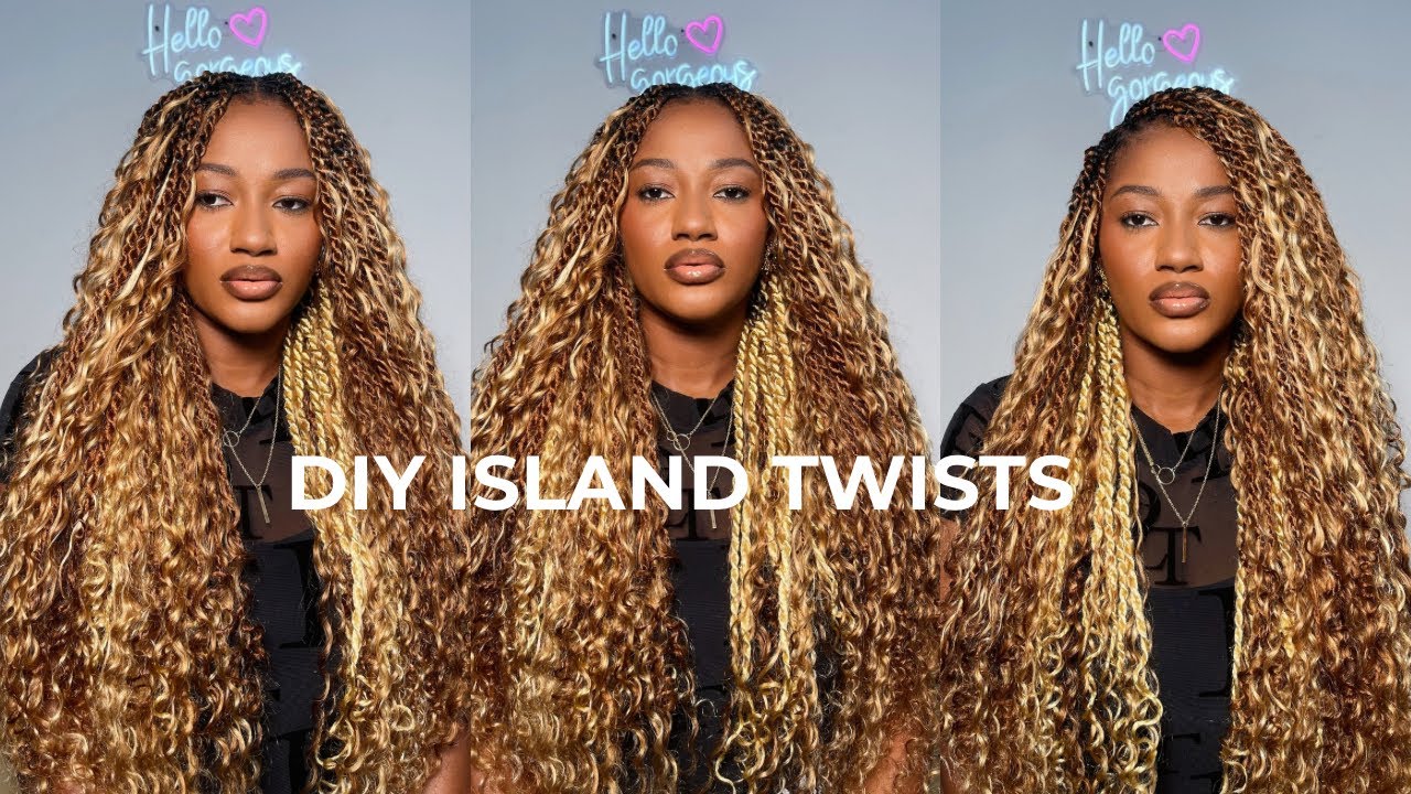 HOW TO DO ISLAND TWISTS | Beginner Friendly | SENEGALESE TWISTS TUTORIAL 