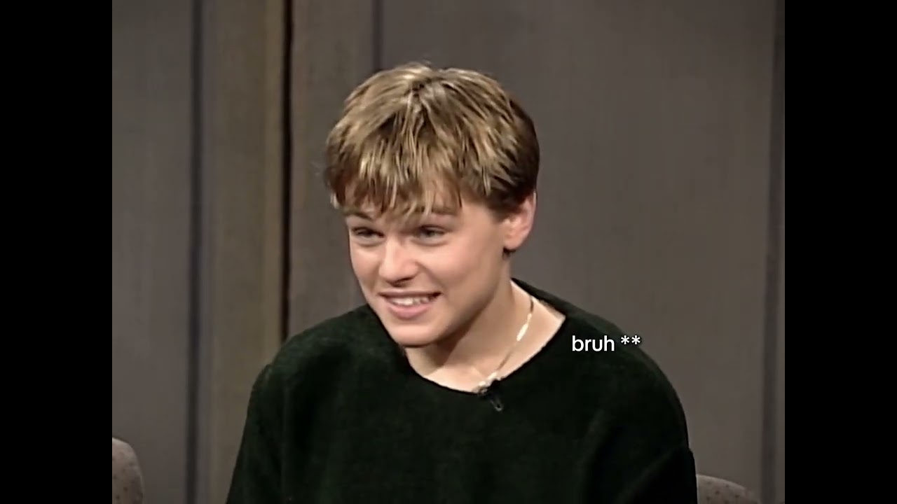 LEONARDO DICAPRIO | BEING FUNNY 😭😭💗
