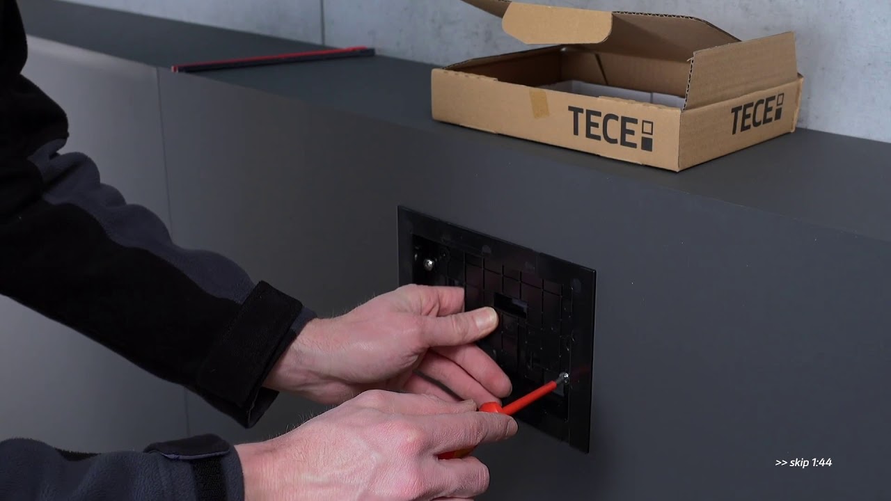 Przyciski spłukujące z systemem 