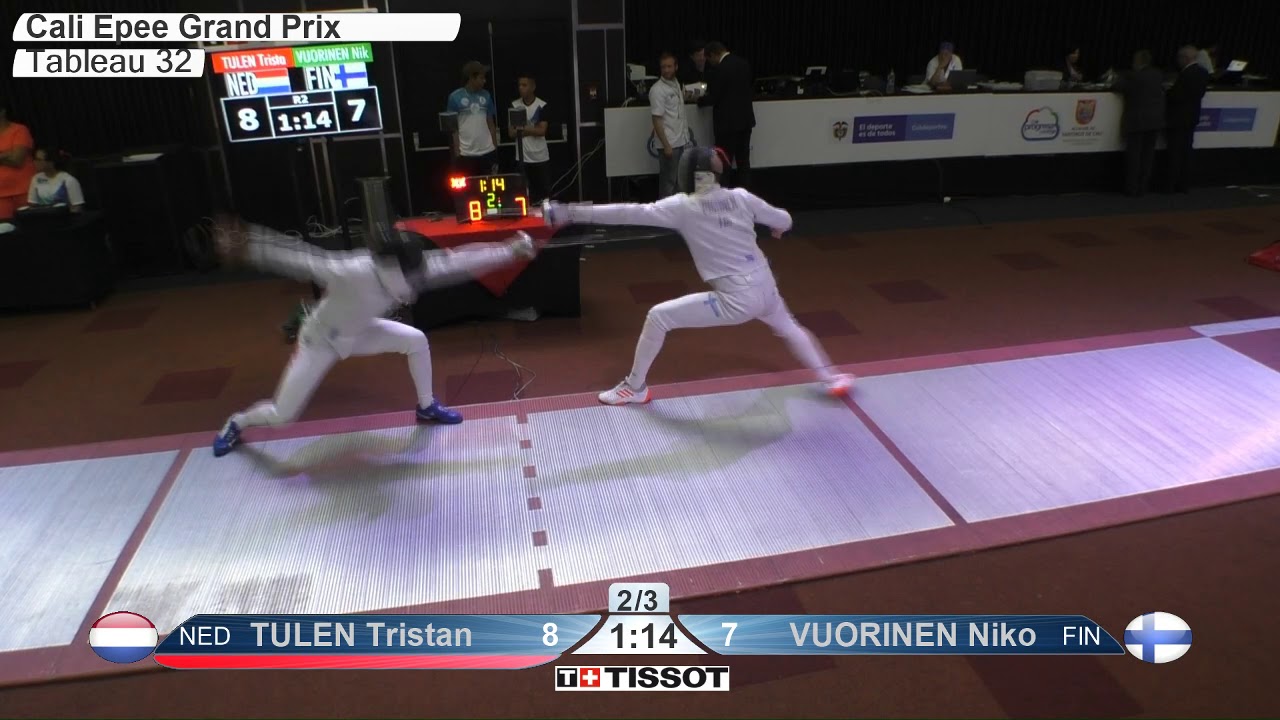 2019 113 T32 07 M E Individual Cali COL GP RED VUORINEN FIN vs TULEN NED