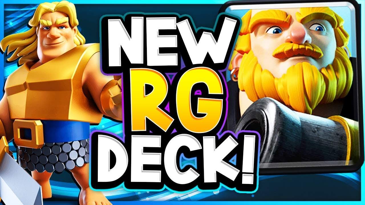 TOP LADDER PUSH with NEW OP RG DECK! - CLASH ROYALE