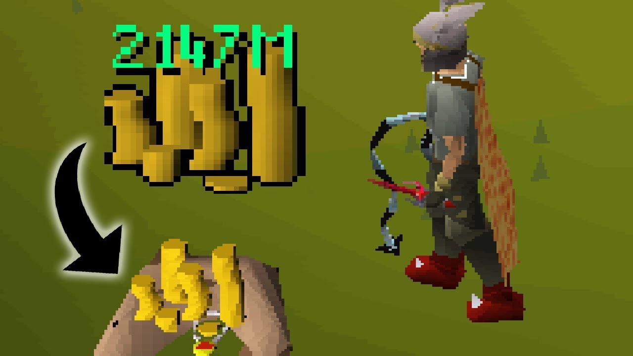 The OSRS Max Cash Glitch