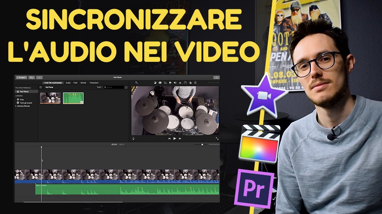 Come sincronizzare velocemente l'audio nei tuoi video!