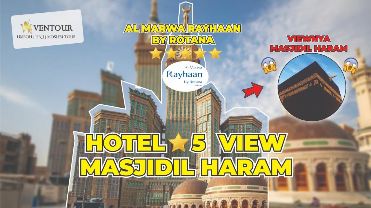 REVIEW HOTEL ROTANA, BEST VIEW MASJIDIL HARAM DARI HOTEL 😍🕋