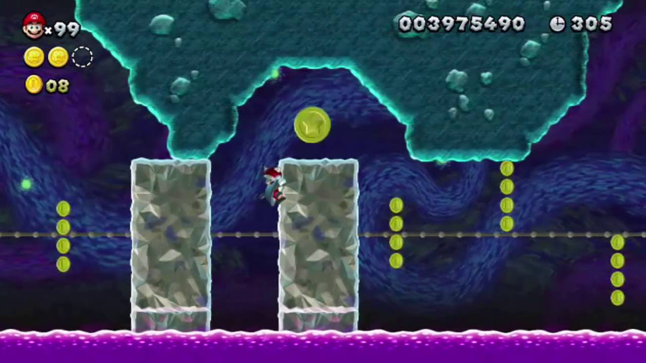 New Super Mario Bros. U - Superstar-Boulevard-5 - Unvernunft im Sumpf