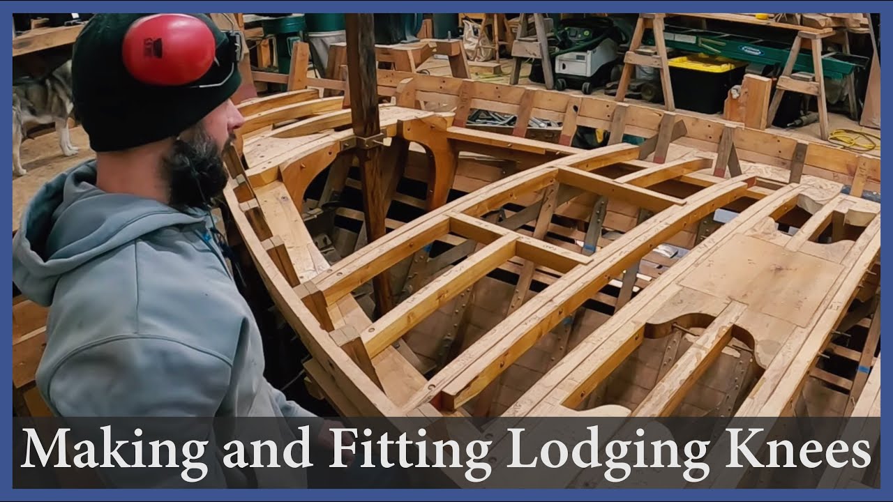Making and Fitting Lodging Knees - Episode 143 - Acorn to Arabella: Journey of a Wooden Boat