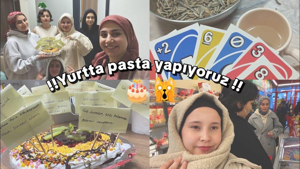 YURTTA PASTA YAPIYORUZ !!!( HEAR ME OUT CAKE )          #keşfet #vlog #keşfetbeniöneçıkar 