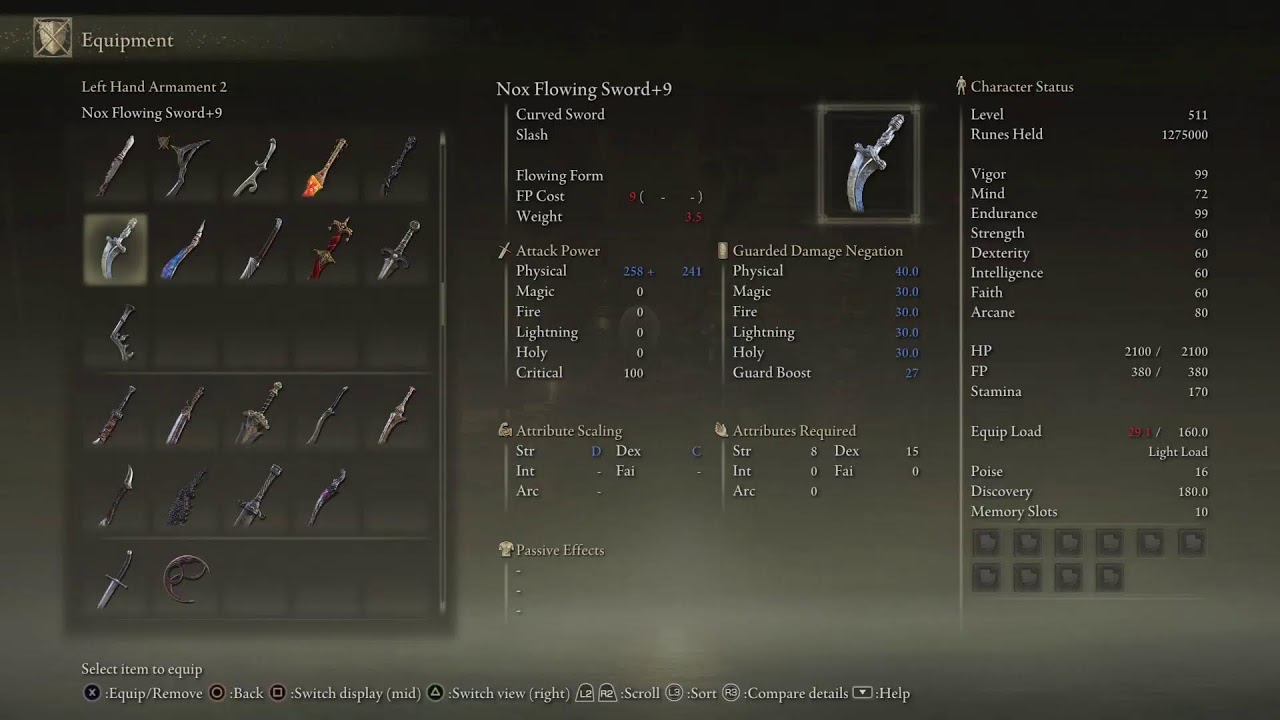 Beating Elden Ring NG+7 with the Worst Weapon in the Game Unupgraded