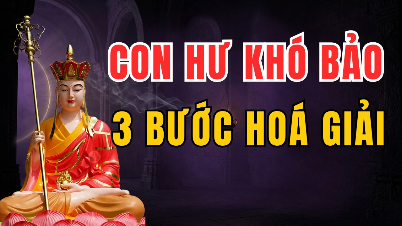 Địa Tạng Vương Bồ Tát Dạy: 3 Bước Cha Mẹ Phải Làm Khi Con Hư – Hóa Giải Nghiệp Chướng Ngay!
