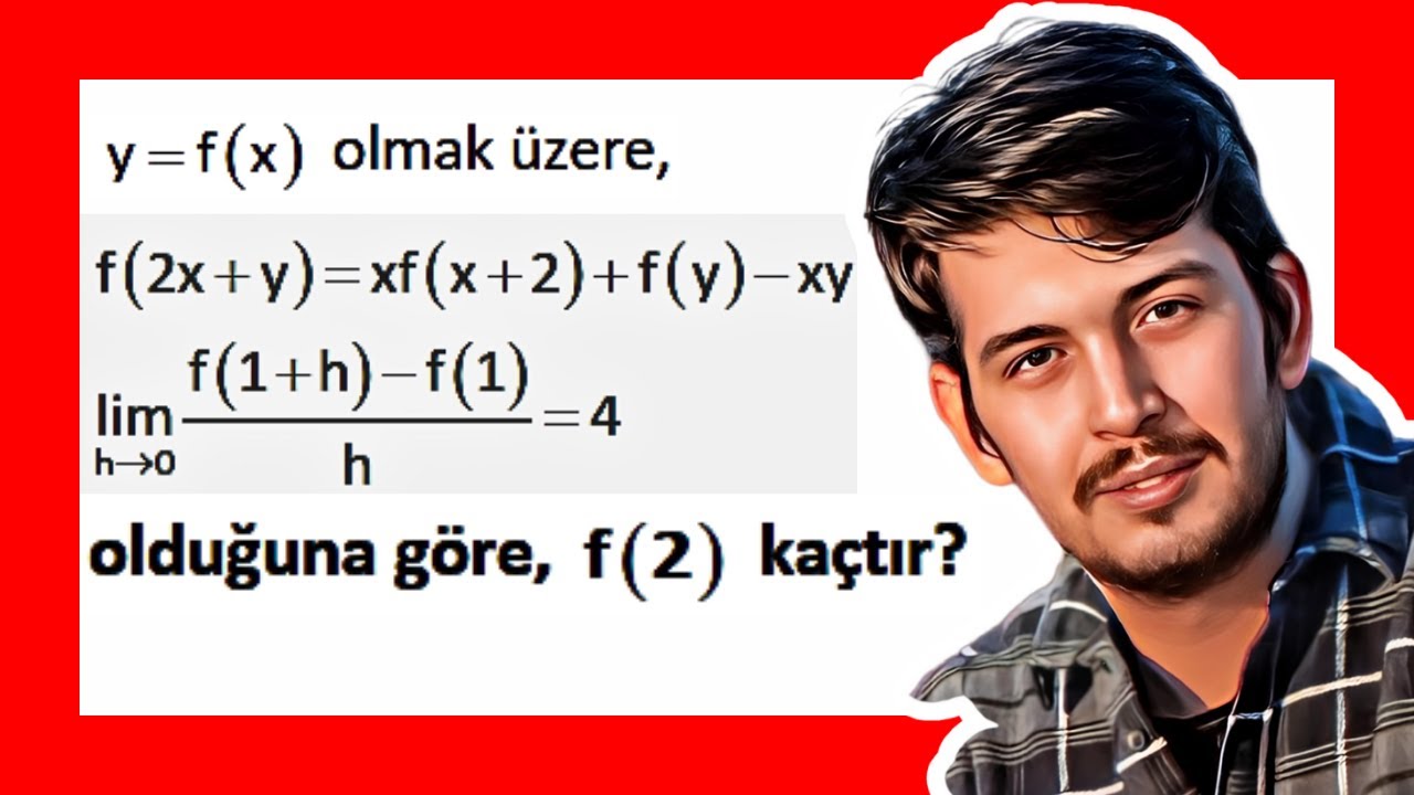 HEP BOŞ BIRAKILAN TÜREV TANIMI SORUSUNU ÇÖZÜYORUM | Türev ÖSYM Tarzı Soru Çözümü | Türev Soru çözümü