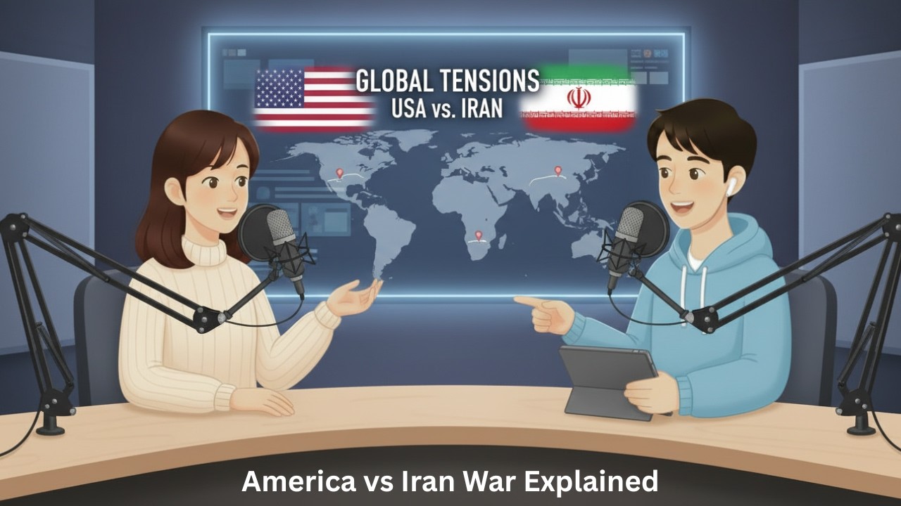 America vs Iran War Explained | Learn English Through World News | English Listening Practice