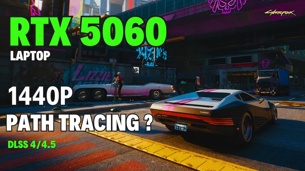 Cyberpunk 2077 Path Tracing on RTX 5060 Laptop – The 1440p Sweet Spot (DLSS 4.5)