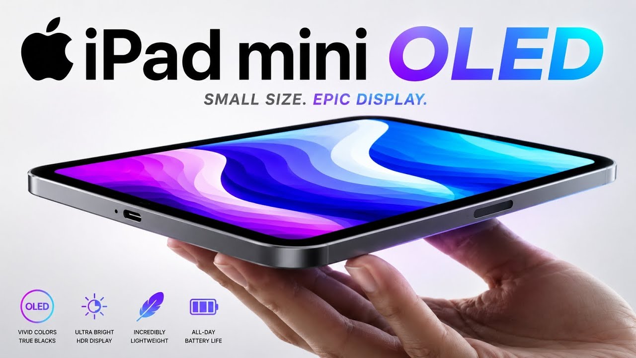 iPad Mini с OLED-экраном &mdash; дата выхода уже скоро 📅 | Важные новости