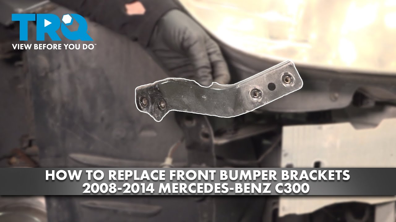 How to Replace Front Bumper Brackets 2008-2014 Mercedes-Benz C300