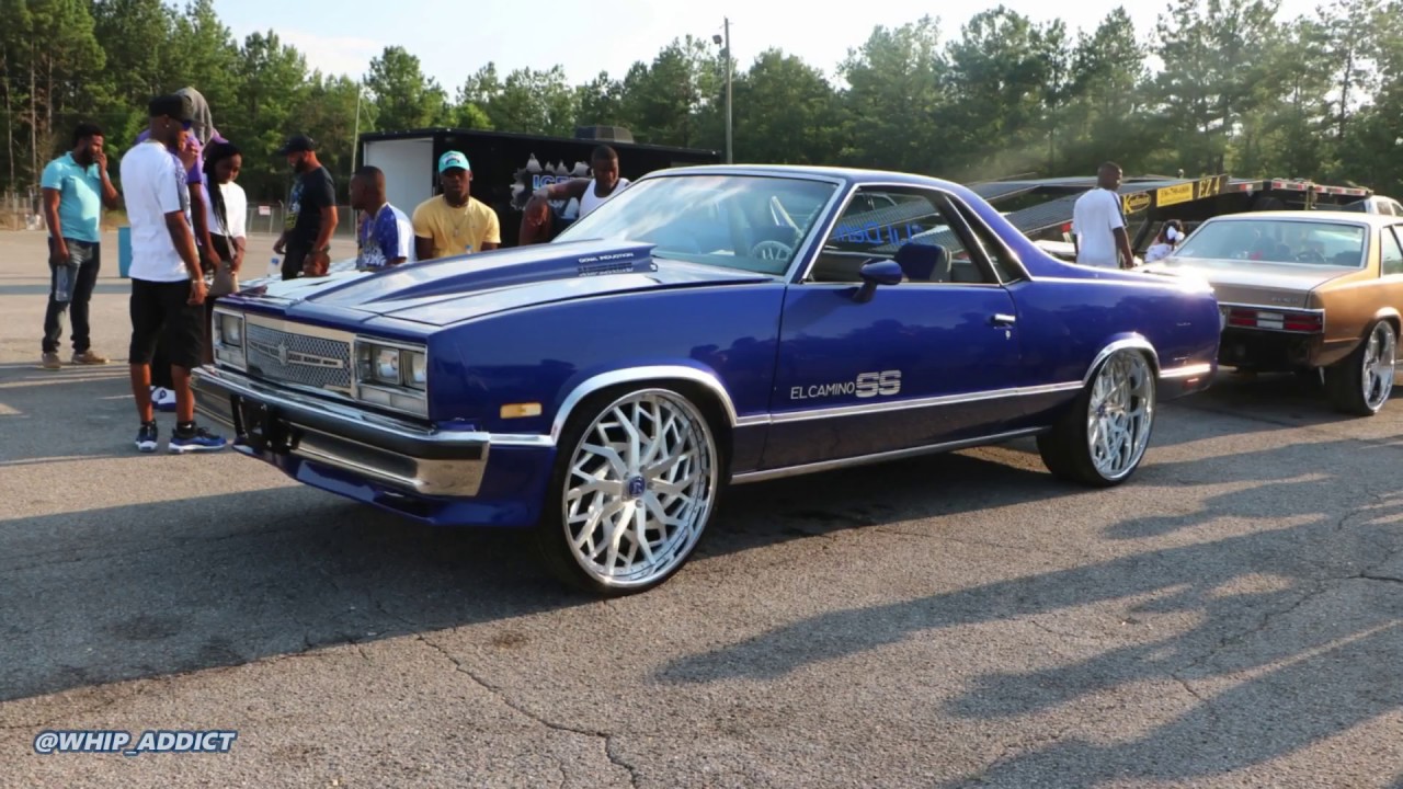 WhipAddict: Rosco's Chevrolet El Camino SS on Rucci Forged 24s, Runnin Hard With New Motor Setup