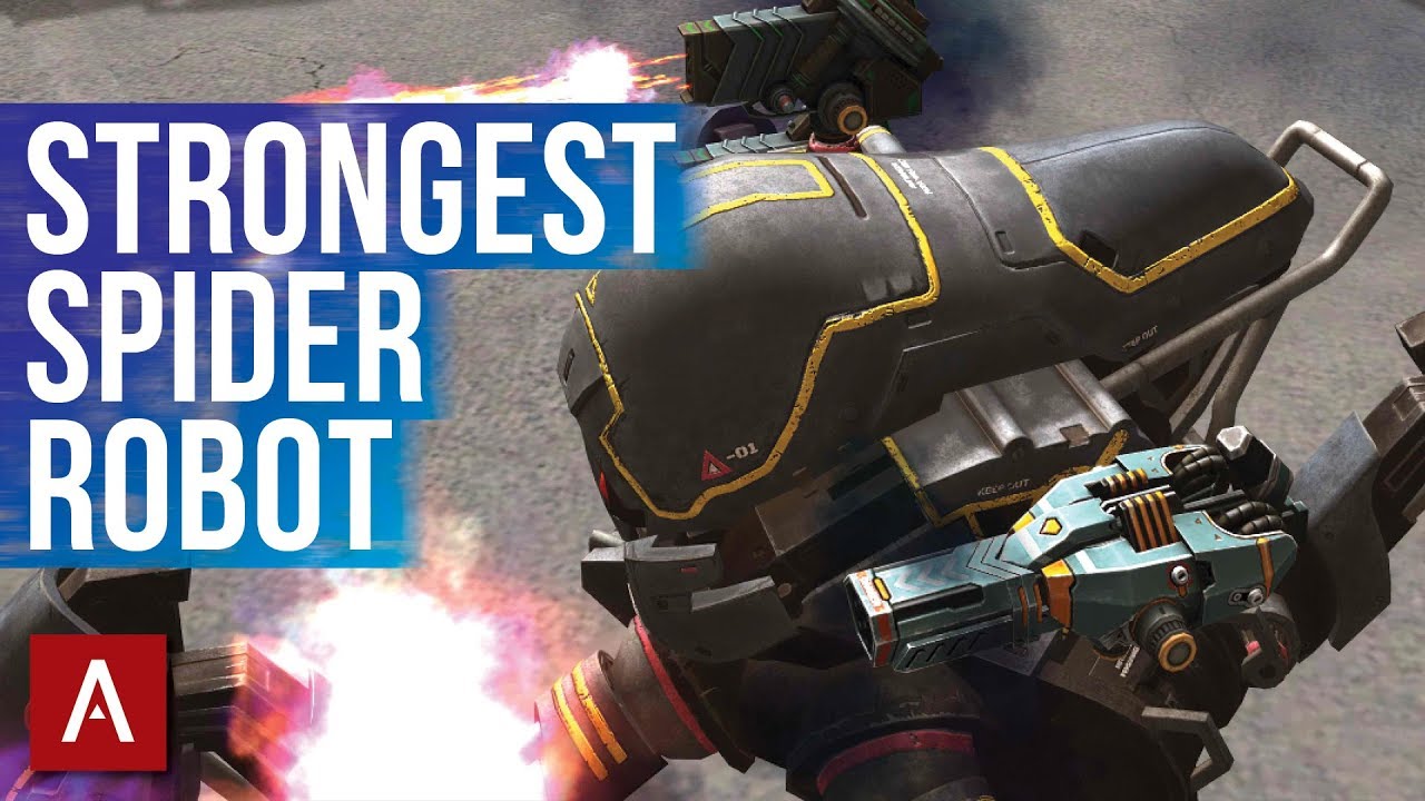 Геймплей в War Robots &mdash; INVADER, лучший робот-паук | Геймплей на Invader с дробовиками