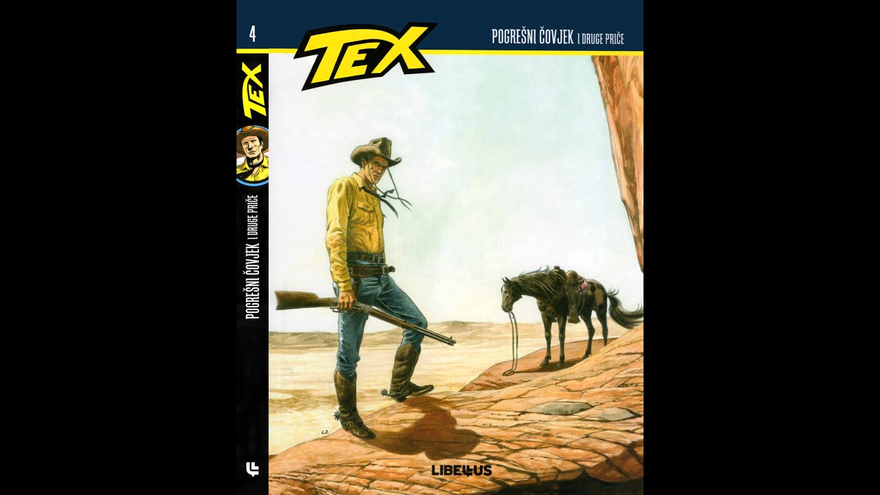 Tex Willer - Poslednji na Popisu.Sveta Dolina (Strip u boji)