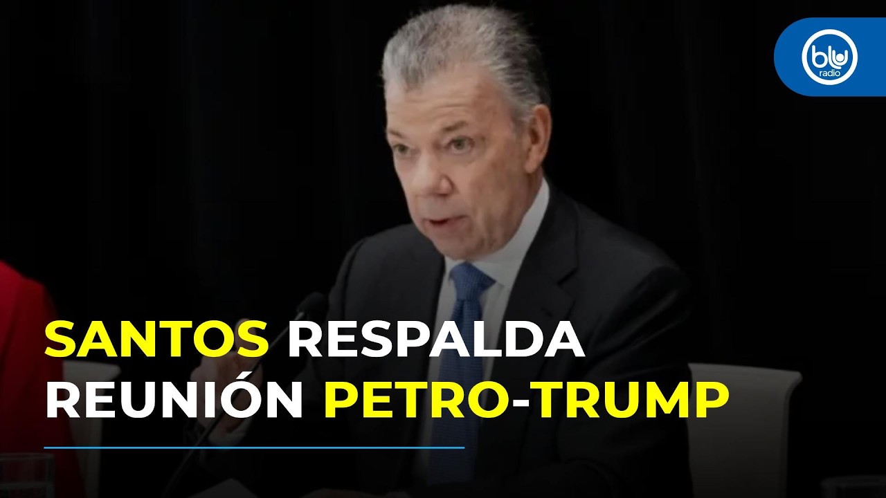 Juan Manuel Santos habla sobre la relación Colombia-EE. UU. tras reunión Petro y Trump
