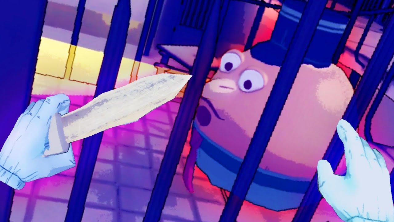 Prison Boss - I'VE GOT A KNIFE, GIVE ME MORE TIME!! (VR HTC VIVE Gameplay)