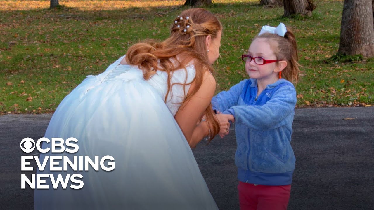 Girl with autism forms a bond with "Cinderella"