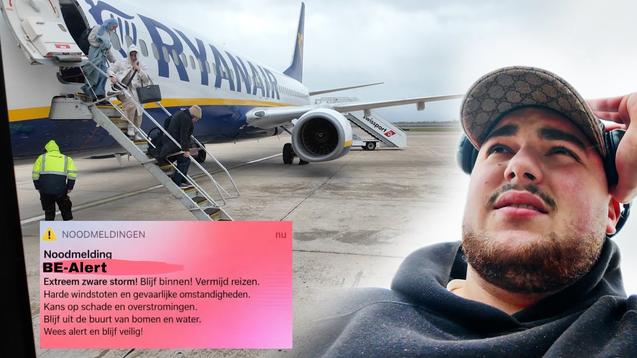 VLIEGTUIG MOEST ONMIDDELLIJK LANDEN! 😳🌩️ #128