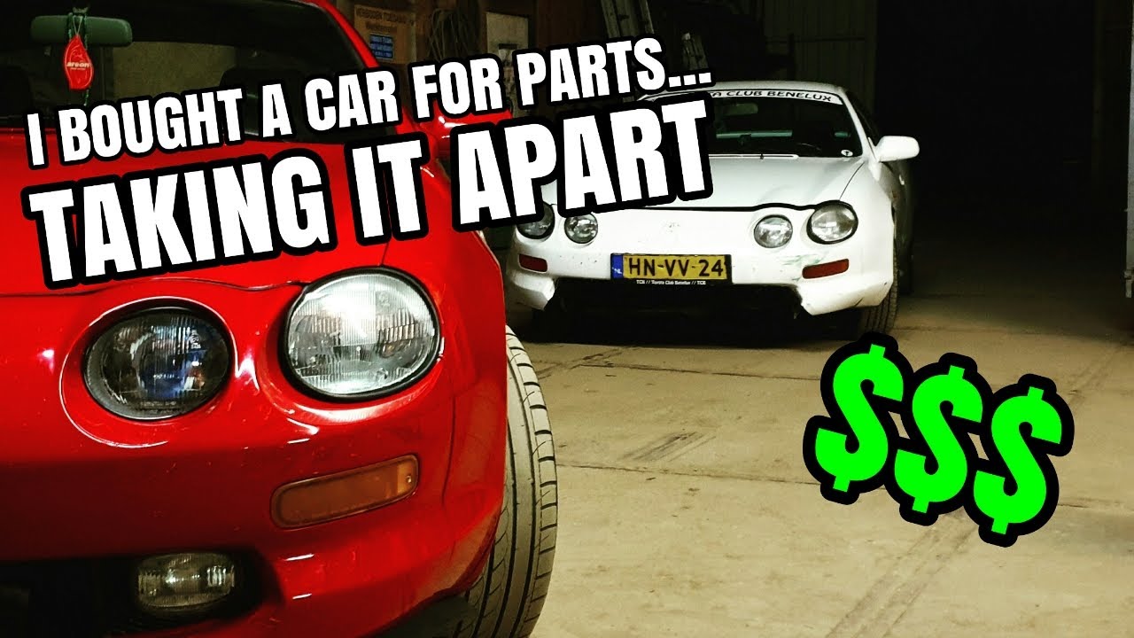 I bought a DONOR car for parts, taking it APART...