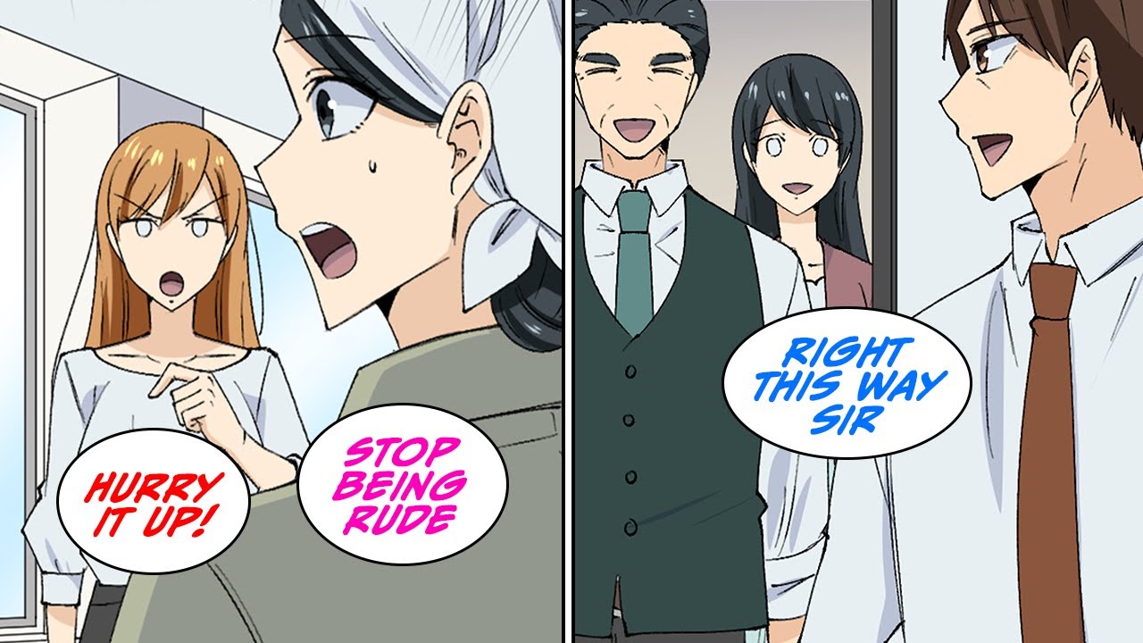 Some of my employees were really rude to the cleaning lady, but then... [Manga Dub]