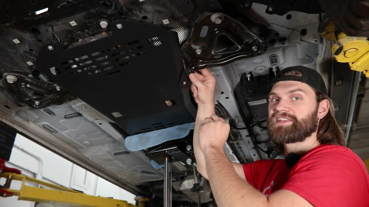 Bronco Sport Catalytic Converter Skid Plate Install