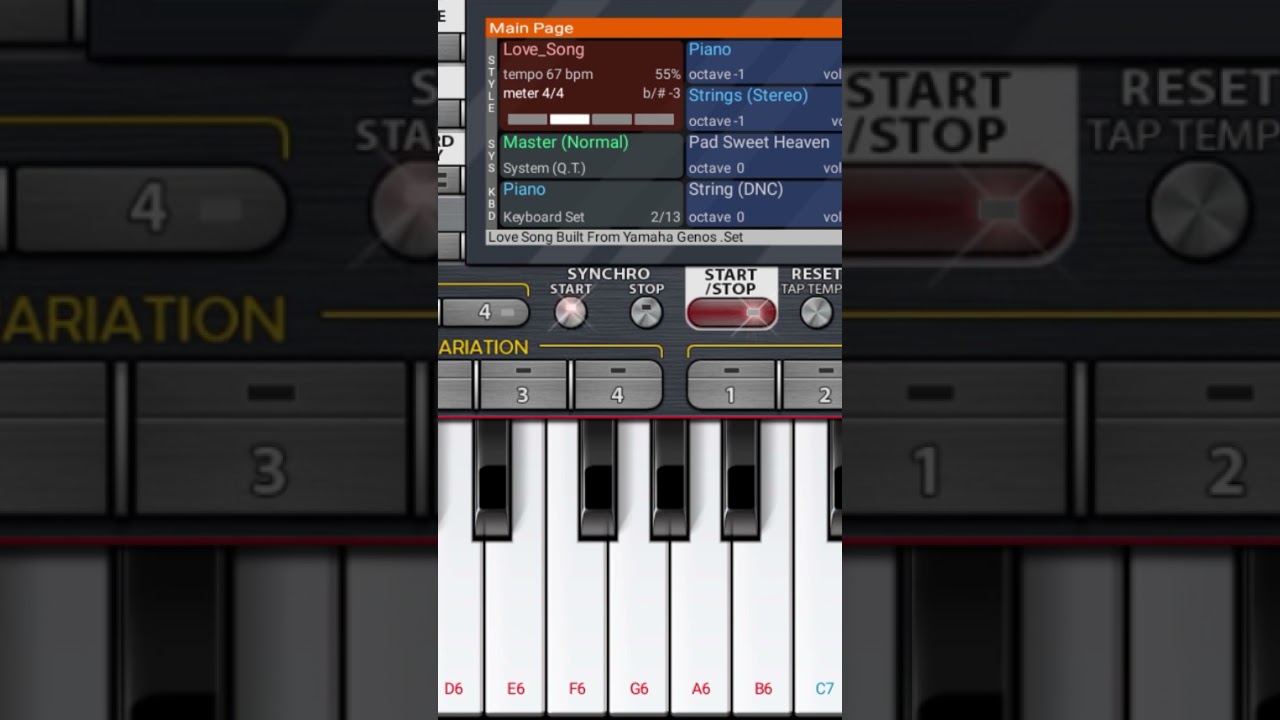 Guest The song Challenge!! #pianophone #piano #yamahapsrs975 #tutorial #pianocover #instrumental