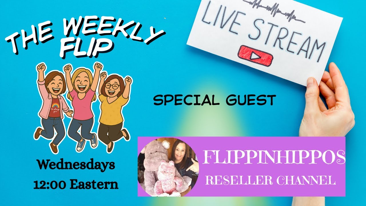 The Weekly Flip | Reselling Live with Consignment Chats and Starr of @FlippinHippos  1/28/26