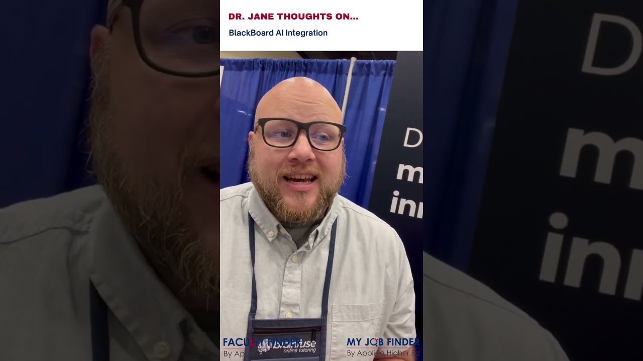 DR. JANE THOUGHTS ON...BlackBoard AI Integration