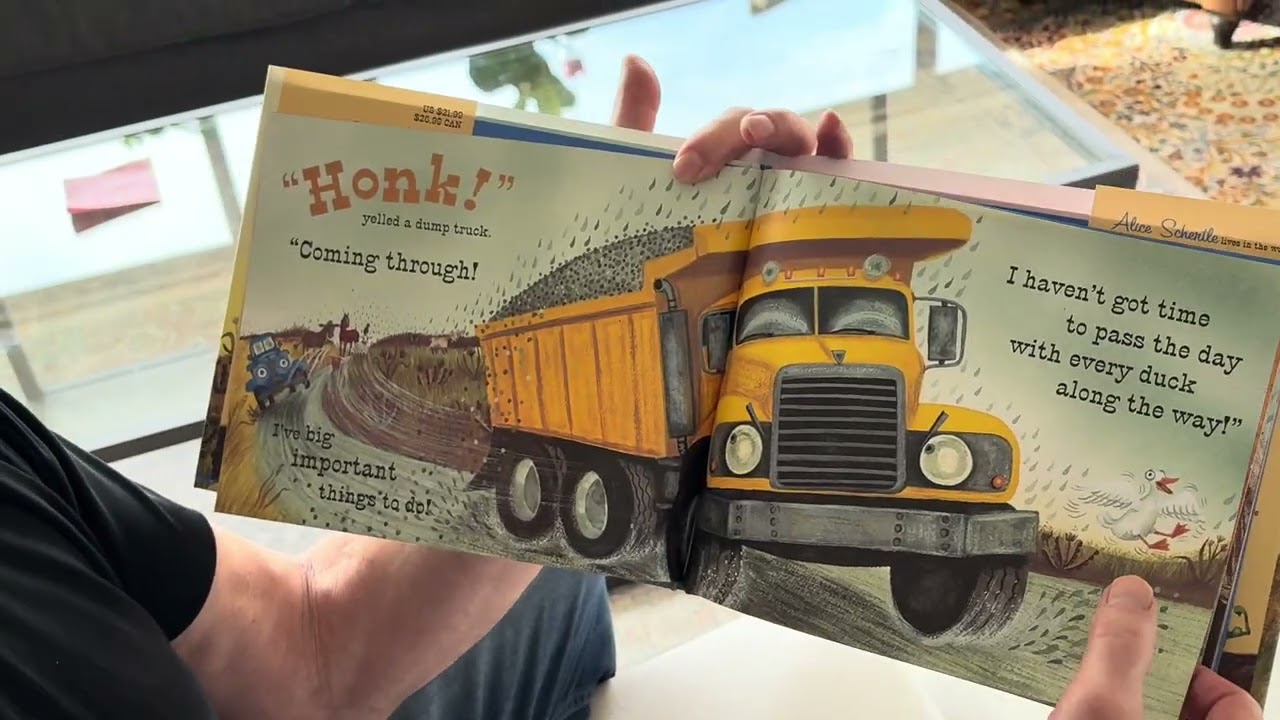 Little Blue Truck read by Papa