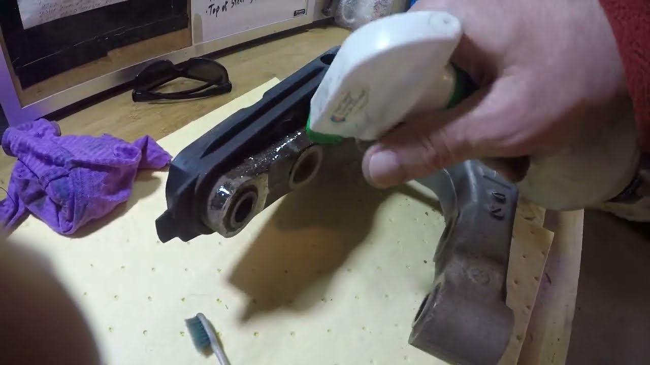 How to grease swing arm bearings and wheel bearings