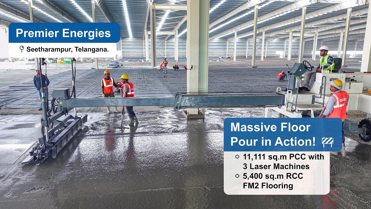 🏗️ Record-Breaking Concrete Pour by Team Bheemaa