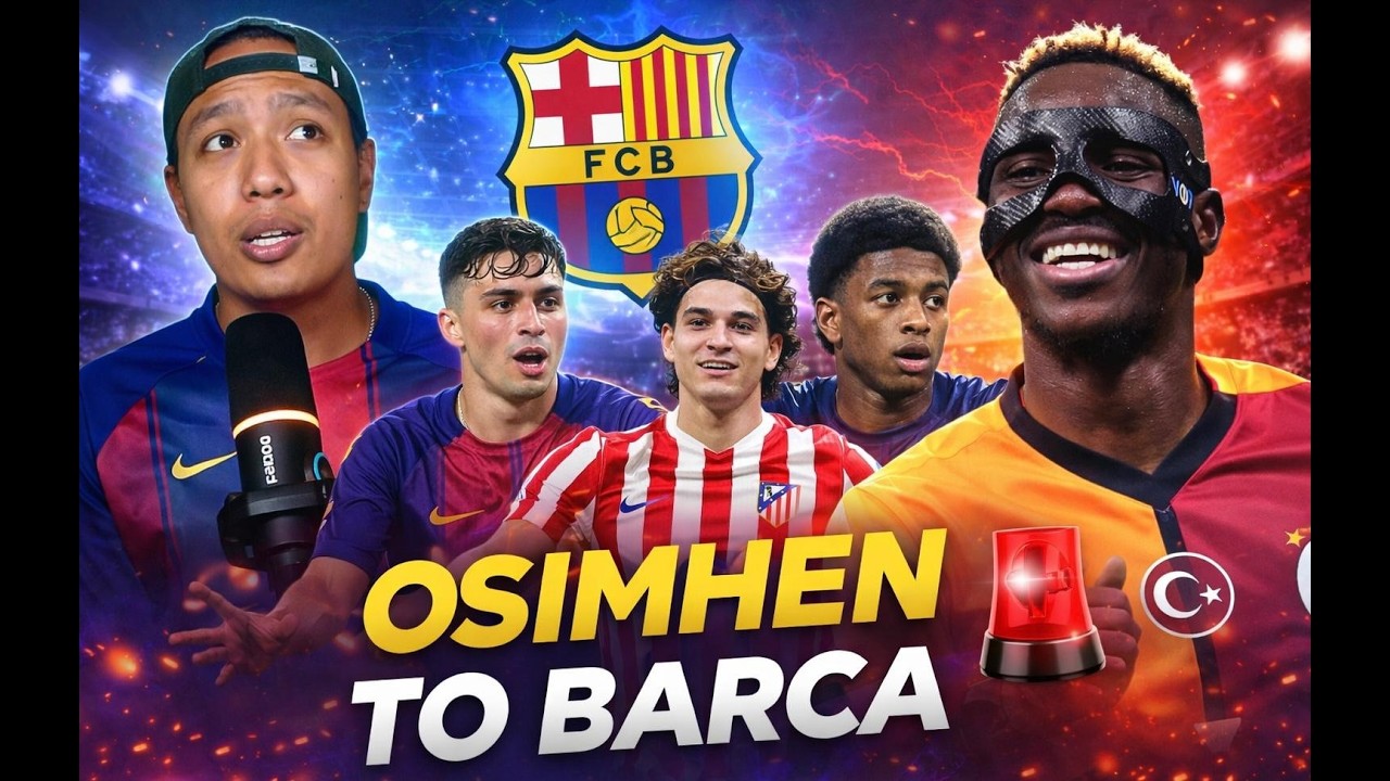 Osimhen to BARCA?! + Pedri Back + Casado new contract! HUGE BARCA NEWS