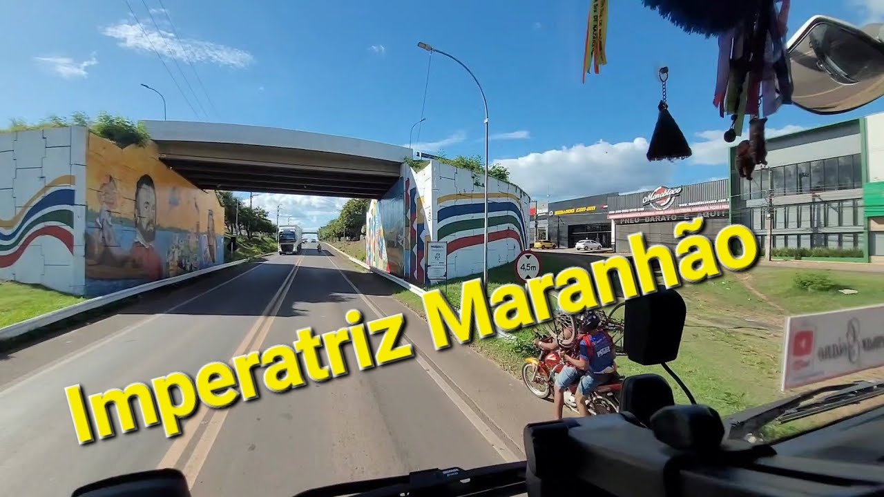 Passando pela cidade de Imperatriz do Maranh&atilde;o, pela br 010