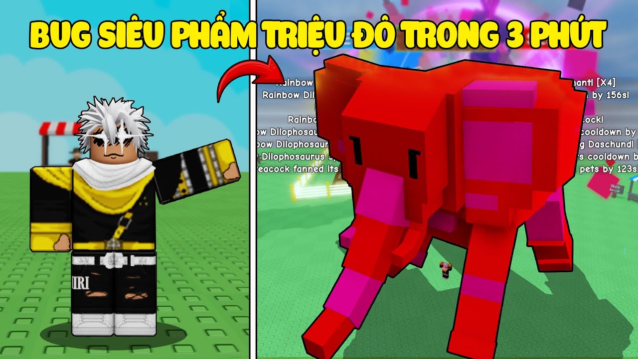 (Roblox) Tôi Dùng VOI ĐỎ 
