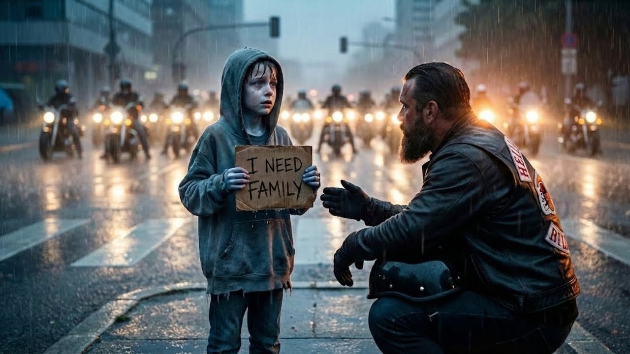 “Homeless Boy Held Sign ‘I Need Family’ — 73 Angels Showed Up With Food”