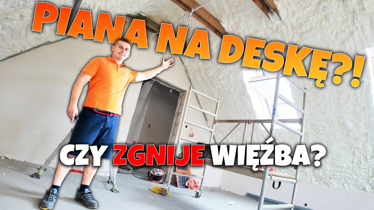 160 M² W 1 DZIEŃ! 🏠 ILE KOSZTUJE OCIEPLENIE PODDASZA PIANĄ PUR? 💸🔥