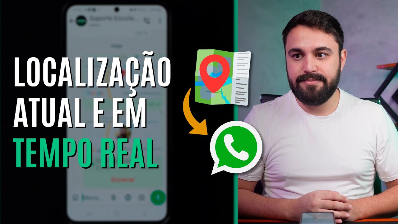 COMO MANDAR A LOCALIZAÇÃO PELO WHATSAPP