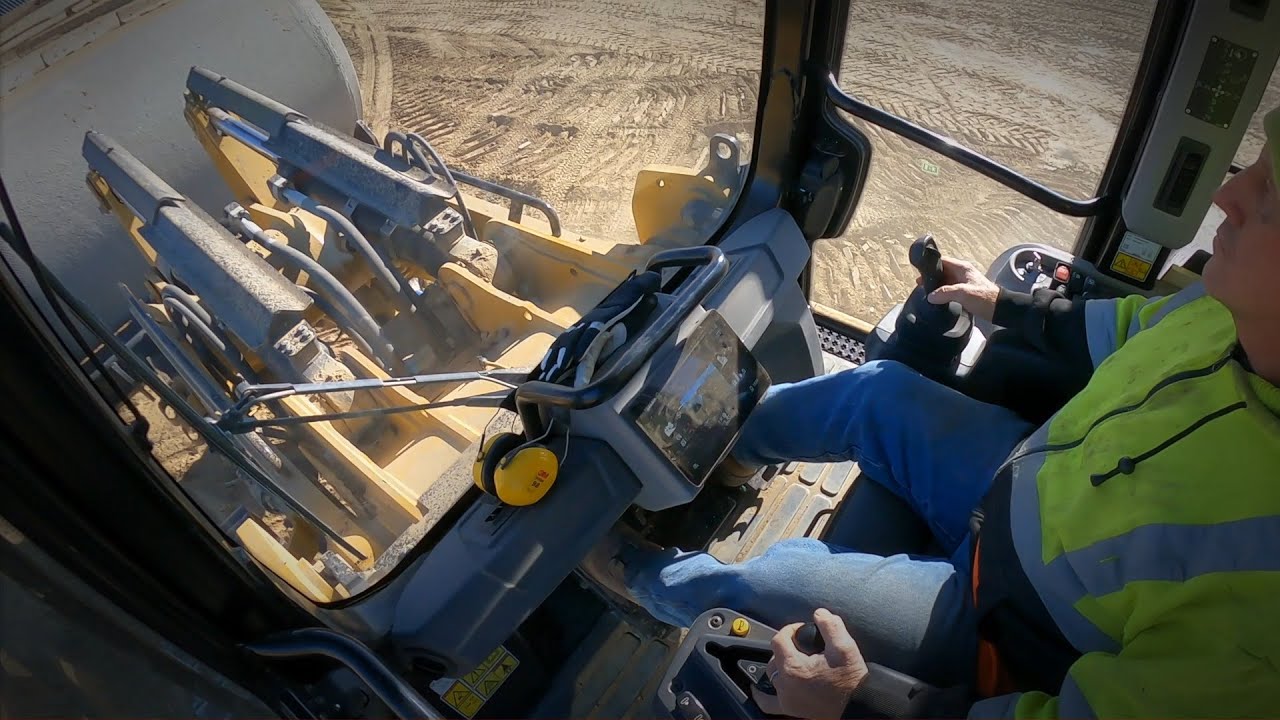 Cat&reg; 973 Track Loader | Operator's View Inside the Cab