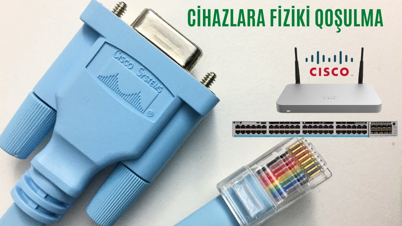 Şebeke İnzibatçısı Avadanlıqlara  Nece Qoşulur ? Console İle Fiziki Qoşulma.