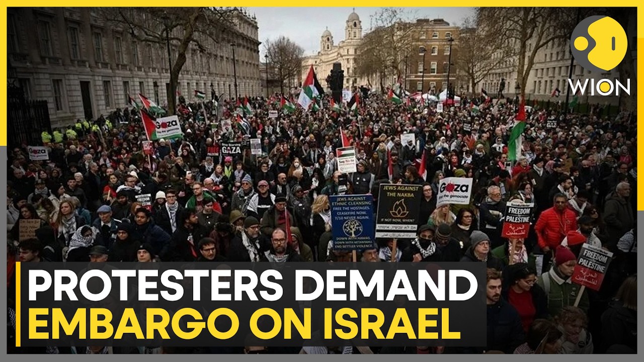 Andy Burnham Faces Pro-Palestine March Days Before Becoming UK PM | WION